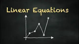 Application of Linear Equations