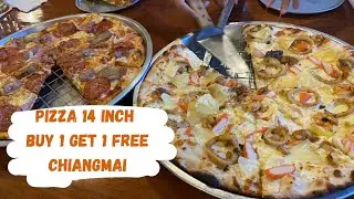 Pizza 14 inch Buy 1 Get 1 Free at The Duke Chiangmai