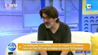 César Troncoso fue reconocido como Mejor Actor de Reparto en los Martín Fierro de Cine 2025