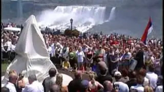 Tesla Monument at Niagara Falls - II - 09.07.2006. Canada