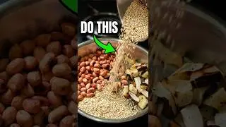 roasted peanuts, dry coconut, sesame seeds #short #JIchannel