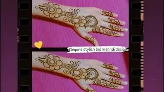 Best Eid mehndi design||elegant stylish bel mehndi design||Mk mehndi designs