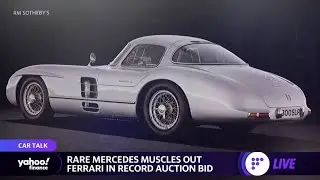 Rare 1955 Mercedes 300 SLR Coupe sells for $142 million, making it the most expensive car ever sold