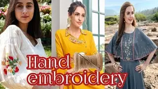 Awesome Hand Hmbroidery  Design  💫 Latest Hand Embroidery Design 💫 Arooji Fashion Ideas