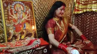आरती माँ दुर्गा जी की ,शंख की कर्णप्रिय ध्वनि मन को मुदित कर देती है आप सब भी आनंद लें 9802360500