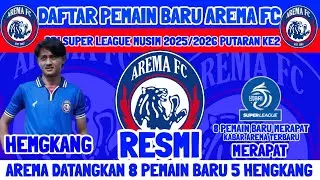 RESMI - DAFTAR PEMAIN BARU AREMA FC PUTARAN KE2 - AHMAD MAULANA HENGKANG DARI AREMA - KABAR AREMA