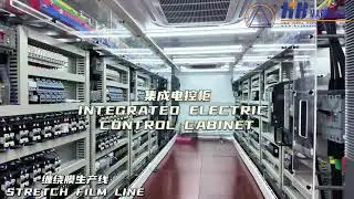 1500mm PE stretch film line with USA Cloeren automatic T Die, 20Tons per Day