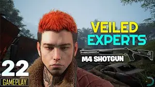 Trying The m4 Shotgun 🤢 Veiled Experts Global Beta Gameplay 2022 | Agent Simon on Derailed