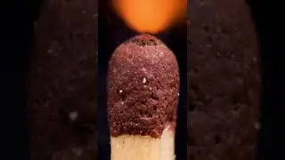 how a matches stick burnt #matches #fire #amazing #facts #science #slowmo