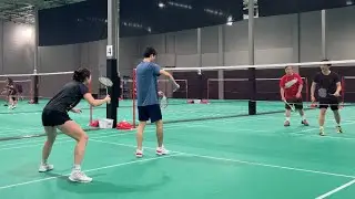 Badminton at MBPC | Full match | Louise & Jimmy vs Kelvin & Patrick | Part 2 | 