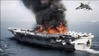 Today's news, an aircraft carrier carrying 500 jets of Putin's allies was destroyed by a Ukrainian F