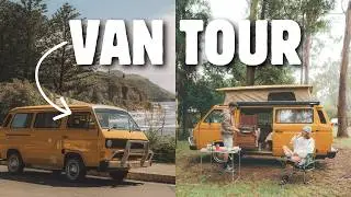 1984 VW T3 Van Tour | Tiny Home on Wheels