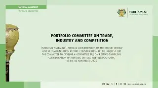 Portfolio Committee on Trade, Industry and Competition, 04 November 2025