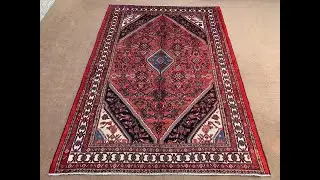 Unveil the Elegance of a 1970s Afghan Handmade Wool Rug | Vintage Artistry