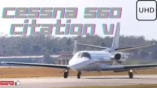 Cessna 560 Citation V Takeoff