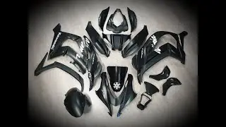 Kit Carena per Kawasaki ZX10R 2016/20 Replica rivisitata del Winter Test