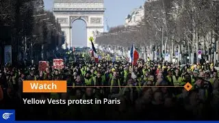 Yellow Vests protest in Paris