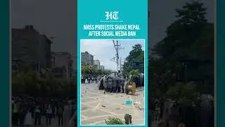 Nepal Sees Mass Protests As Social Media Ban Triggers Public Outrage | #shorts