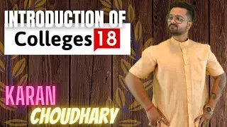 Colleges18 Introduction Video💯 Karan Choudhary😎 | Company Detail video | Working process | Karan Sir