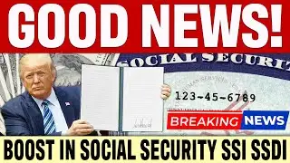 FINALLY! New Bill to BOOST SSI, SSDI and Social Security | Increase In Benefits For Seniors in 2026