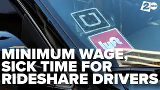 Oregon lawmakers considering minimum wage, paid sick leave for rideshare drivers