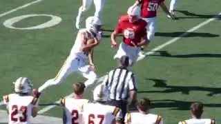2022 QB Brady Allen takes a nasty hit