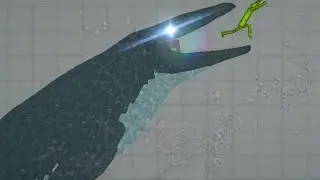 MOSASAURUS REBUILD IN MELON SANDBOX