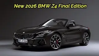 New 2026 BMW Z4 M40i Final Edition - FIRST Look! Exterior and Interior