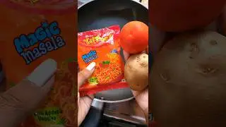 Potato Yippee Noodles Recipe 🍜#viral #odisha #shorts #yippie