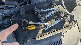 2009-2017 Volkswagen CC, Pasat, Jetta ignition coil replacement.