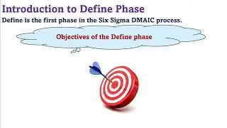 Introduction to define phase for six sigma in Tamil