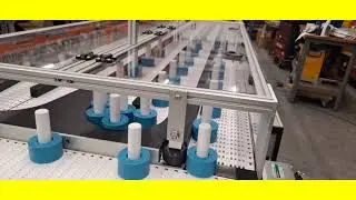 Clean Room Carousel Accumulation Conveyor
