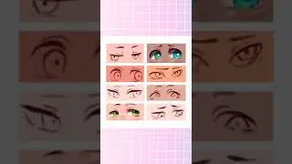 IBISPAINTX!! Digital Eye Darwing process [SPEEDPAINT] #art #shorts #ibispaintx #speedpaint