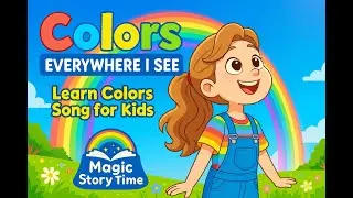 Colors Everywhere I See | Learn Colors Song for Kids | Magic Story Time