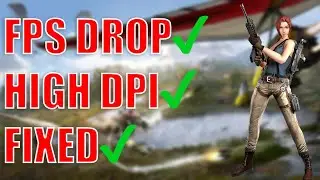 FPS DROP + HIGH DPI [FIXED] - RULES OF SURVIVAL ASIA