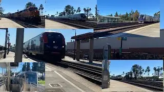 Railfanning In Norwalk Santa Fe Springs,Glendale, Downtown, Union Station and Willowbrook.11/26/25