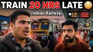 Ali ki Train 20 Ghante Late Ho Gayi 😱 | Indian Railway | 