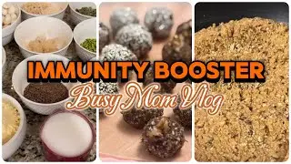 Busy Mom Vlog🌸 | Immunity Booster Recipe for Kids & Family | Daily Mom Life Routine🇨🇦