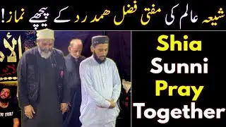 Sunni Mufti Fazal Hamdard Pray in Karbala