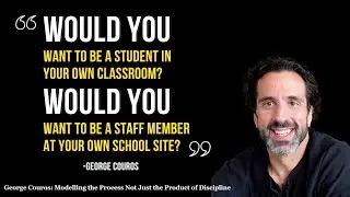 George Couros: Modelling the Process Not Just the Product of Discipline - #InnovatorsMindset S4EP38