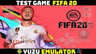 Тестовая игра FIFA 20 | Эмулятор Yuzu для Android | Чипсет Snapdragon 870