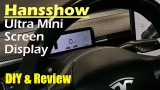 Hansshow Ultra Mini Screen Display for Model Y / 3. AMD Ryzen Processor DIY & Review #teslamodely