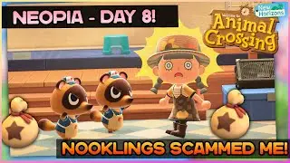 THE NOOKLINGS SCAMMED ME 😭 Neopia Ep 8 | ACNH