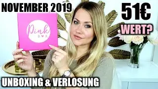 Pink Box November 2019 | Unboxing & Verlosung