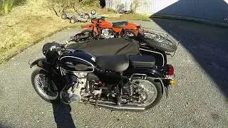 URAL SPORTSMAN Black with white stripes