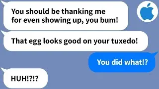 【Apple】My brother's wife throws an egg at my husband at our wedding because she looks down on him
