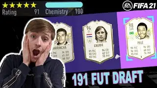THE BEST 191 RATED FUT DRAFT YOU CAN GET! - FIFA 21