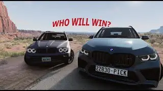 First Generation BMW X5 VS New BMW X5 CRASH TEST!!!