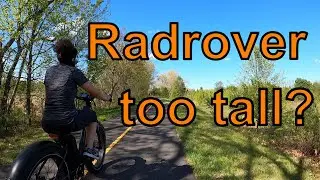 Rad Power Rad Rover step through too tall?