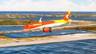 dangerous landing of planes over the sea Eps.00900